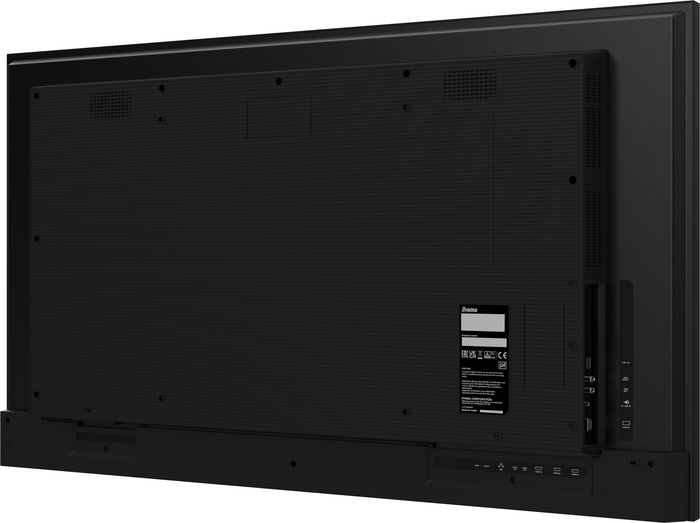 iiyama - Écran professionnel 50" (127 cm) - 4K UHD 3840x2160 - Panneau VA - Haze 25% - Haut-parleurs 2x10W - Ports HDMI, VGA, USB - Mode Portrait/Paysage - Montage VESA
