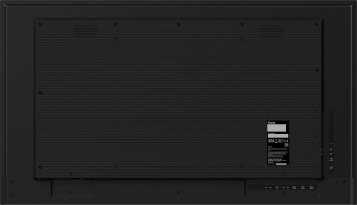 iiyama - Écran professionnel 50" (127 cm) - 4K UHD 3840x2160 - Panneau VA - Haze 25% - Haut-parleurs 2x10W - Ports HDMI, VGA, USB - Mode Portrait/Paysage - Montage VESA