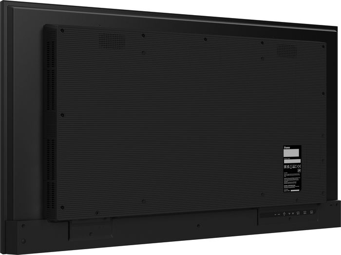 iiyama - Écran professionnel 50" (127 cm) - 4K UHD 3840x2160 - Panneau VA - Haze 25% - Haut-parleurs 2x10W - Ports HDMI, VGA, USB - Mode Portrait/Paysage - Montage VESA