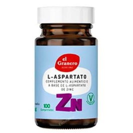 EL GRANERO L-Aspartato De Zinc 100 comprimés Complément Alimentaire Zinc