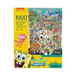 Aquarius Bob l'éponge puzzle Cast (1000 pièces)