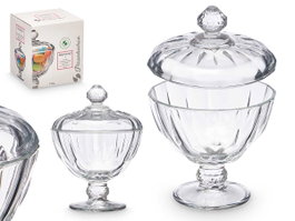 Pasabahce Bombonera avec Pied Diamond 11x15x11 cm Verre Transparent (Set de 10)