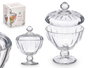 Pasabahce Bombonera avec Pied Diamond 11x15x11 cm Verre Transparent (Set de 10)
