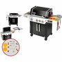 Klein Grand barbecue Weber Genesis en bois avec accessoires
