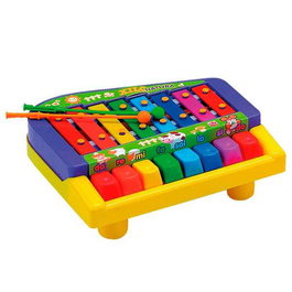Reig Xylophone piano en bois, en étui - Jeu éducatif pour enfant à partir de 3 ans