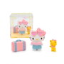 Famosa Hello Kitty - Minibox Sweetheart Playmates Hkt38100 - 9 Figuras de Collection Rares Avec Vitrine - Jouet +3 Ans
