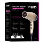 EDM 1800-2200W Sèche-cheveux professionnel avec diffuseur, 3 niveaux de température, air froid, noir et doré