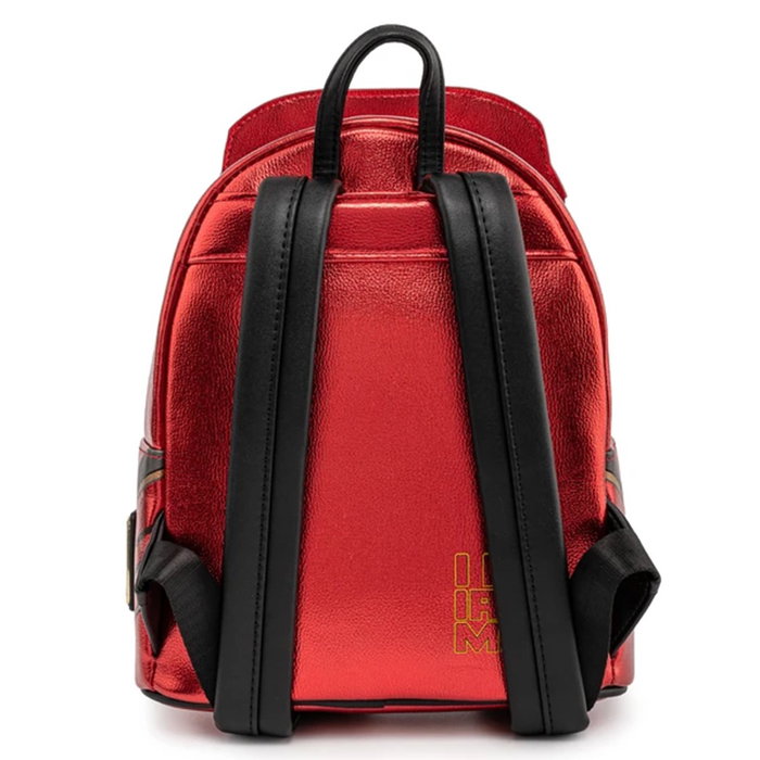 Loungefly Mochila Marvel Iron Man lumineuse mini sac à dos officiel