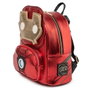 Loungefly Mochila Marvel Iron Man lumineuse mini sac à dos officiel