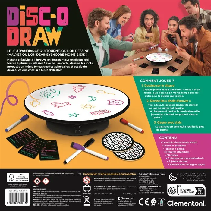 Clementoni Disc'o Draw