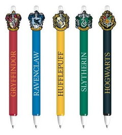 Harry Potter Stylo gel effaçable Houses Présentoir (30)