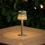 Outfit Lampe de table solaire calée