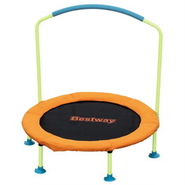 Bestway 59100 Cama Élastique Enfant 91x96 cm +3 Ans Jardin