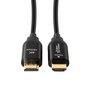 MicroConnect Câble HDMI 2.0 optique actif Premium pour 4K HDR, fibre optique et cuivre, longueur 70 mètres