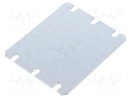 FIBOX Plaque de montage en acier zingué