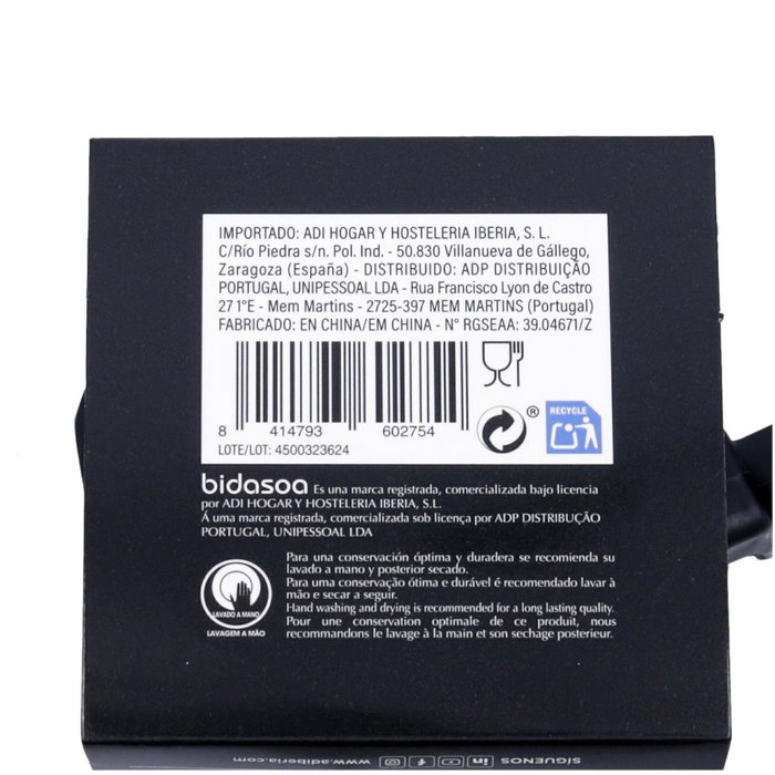 Cafetera Aluminio Vera Bidasoa 3 Tazas