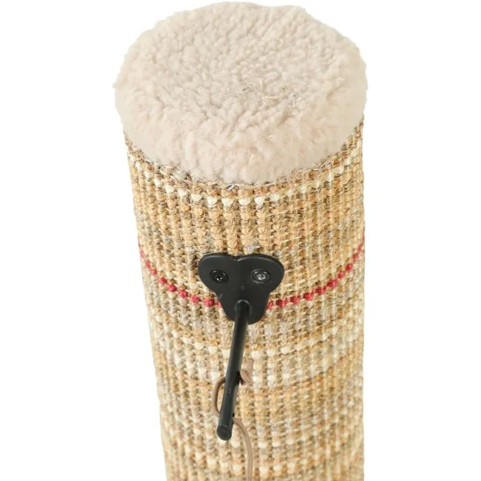 Zolux Griffoir pour Chat Boréal en Sisal avec Jouet Souris Suspendu, Tapis Doux, Base Lourde, Bois FSC, Taille M 63 cm, Beige Zolux Griffoir pour Chat Boréal en Sisal avec Jouet Souris Suspendu, Tapis Doux, Base Lourde, Bois FSC, Taille M 63 cm, Beige
