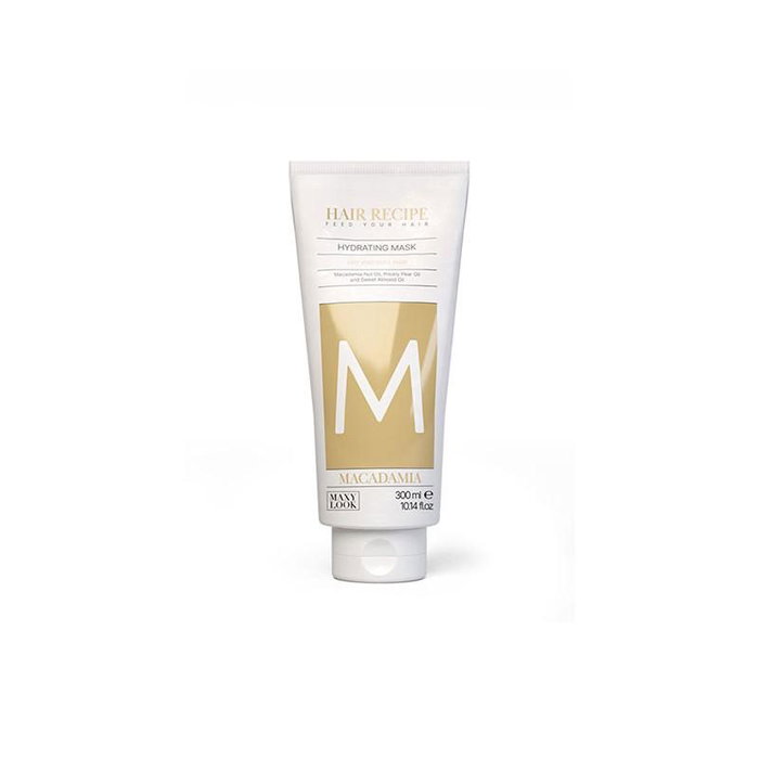 Maxy Look - Masque Hydratant à la Macadamia, Huile de Figue de Barbarie et Amandes - Pour cheveux doux et brillants - 300 mL Maxy Look - Masque Hydratant à la Macadamia, Huile de Figue de Barbarie et Amandes - Pour cheveux doux et brillants - 300 mL