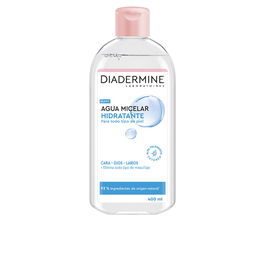 Diadermine Eau Micellaire Hydratante Visage, Yeux, Lèvres - Nettoyage Doux et Hydratation Intense - 400 ml