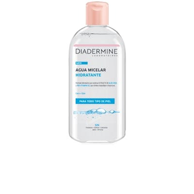 Diadermine Eau Micellaire Hydratante Visage, Yeux et Lèvres 400 ml