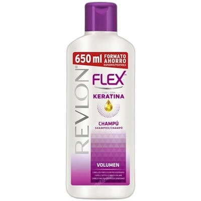 Revlon Mass Market Flex Keratin Shampoing Volume Cheveux Fins 650 ml