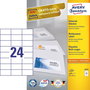 Avery Zweckform Étiquettes autocollantes, 70 x 37 mm, blanc, référence 3474