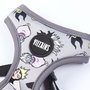 Cerdá T4M:M/L Harnais pour chien Disney méchantes (villanas), taille M/L, couleur gris