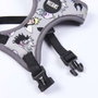 Cerdá T4M:M/L Harnais pour chien Disney méchantes (villanas), taille M/L, couleur gris