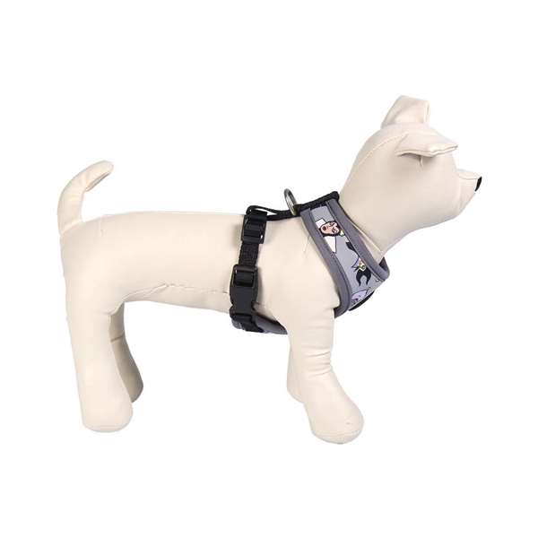 Cerdá T4M:M/L Harnais pour chien Disney méchantes (villanas), taille M/L, couleur gris