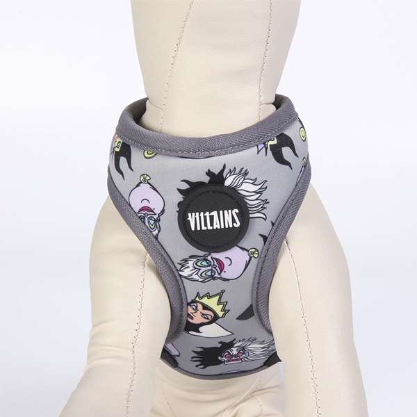 Cerdá T4M:M/L Harnais pour chien Disney méchantes (villanas), taille M/L, couleur gris