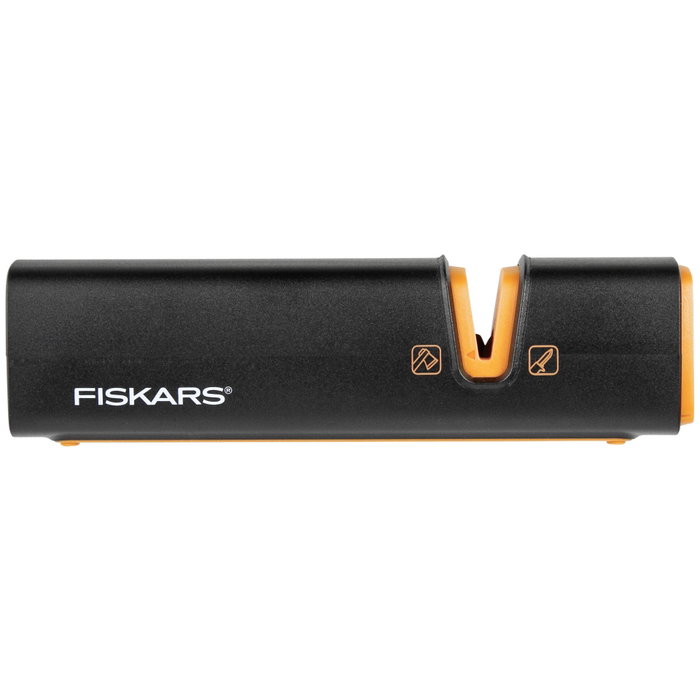 Fiskars Xsharp Aiguiseur pour hache et couteau, Noir