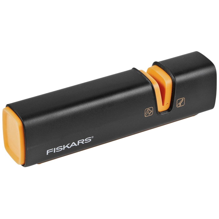 Fiskars Xsharp Aiguiseur pour hache et couteau, Noir