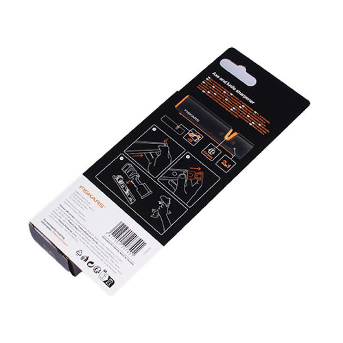 Fiskars Xsharp (1000601) Aiguiseur de couteaux et haches, 16.5 cm, couleur noir Fiskars Xsharp (1000601) Aiguiseur de couteaux et haches, 16.5 cm, couleur noir