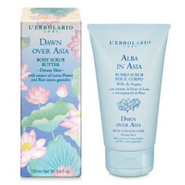 L'Erbolario Amanecer Sobre Asia - Exfoliant corporel nourrissant aux micro-grains de riz - 150 ml