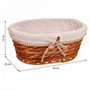 Lot de paniers Alexandra House Living osier Bois de saule 26 x 15 x 36 cm 31 x 21 x 13 cm 26 x 17 x 11 cm 3 Pièces