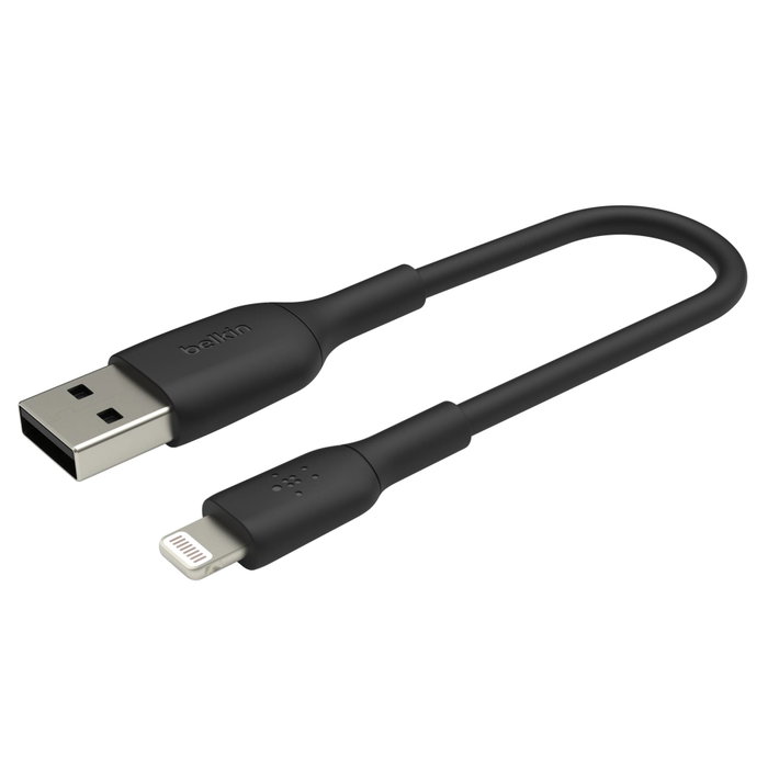 Belkin Câble Lightning vers USB-A 15cm Noir Certifié MFi