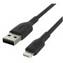 Belkin Câble Lightning vers USB-A 15cm Noir Certifié MFi