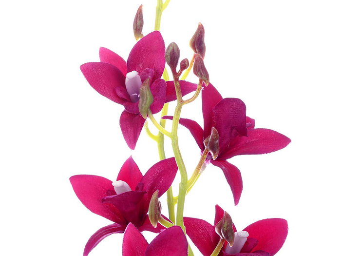 Ibergarden Pot en Terre Cuite Violet 10x50x25 cm avec Métal et Ciment (Set de 6)