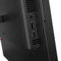 Lenovo ThinkVision T24-4v Moniteur 23.8 pouces IPS Full HD, caméra 5 MP, haut-parleurs, HDMI, DisplayPort, USB, écran professionnel noir