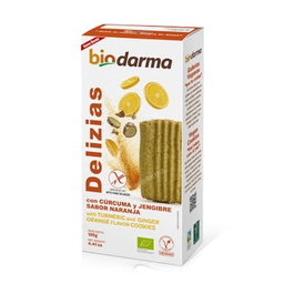 BIO-DARMA Delizias au curcuma et gingembre saveur nara