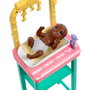 Barbie Coffret Barbie Pédiatre - Poupée Blonde et Bébé
