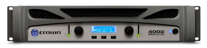 Crown XTi 2 Amplificateur de puissance 2 canaux 1200W avec limitateurs Peakx Plus et contrôle HiQnet