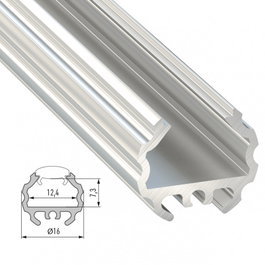 Profilé Aluminium Type MICO 2,02M - Brut