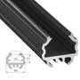 Profilé Aluminium Type MICO 2,02M - Brut
