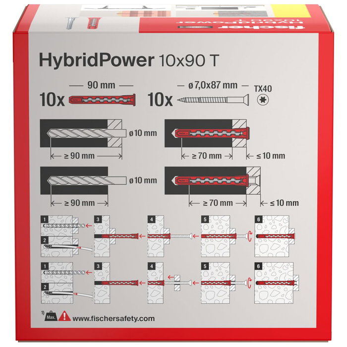 Fischer HybridPower 10x90 T
