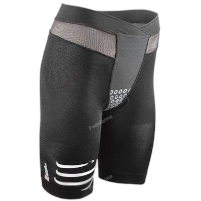 Compressport TR3 Brutal Short Femme de Compression, Noir