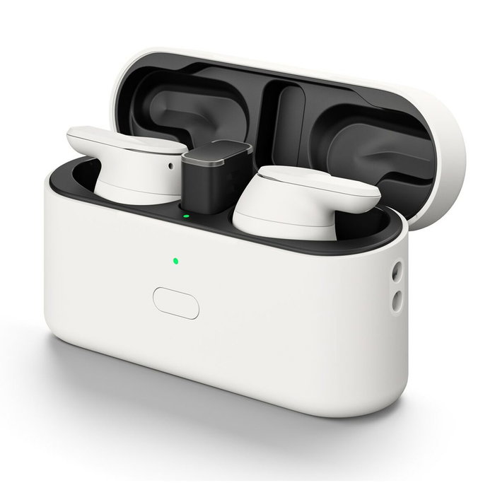 Écouteurs Sans Fil avec Étui de Charge Epos ADAPT E1TWS Blanc