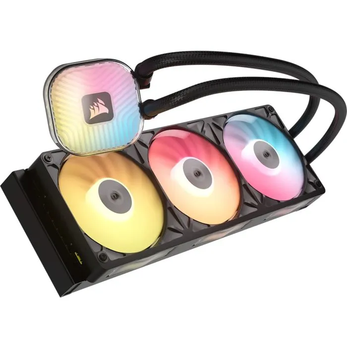 Corsair iCUE LINK TITAN II 360 RX RGB 360mm Noir Corsair iCUE LINK TITAN II 360 RX RGB 360mm Noir