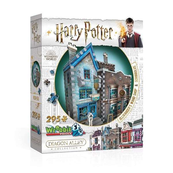 REDSTRING Puzzle 3D Harry Potter Boutique Ollivander's et Scribbulus 295 pièces