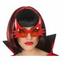 BigBuy Carnival Lunettes Rouges à Monture Pointue Taille Unique